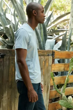 Velvet By Graham & Spencer SAMSEN WHISPER CLASSIC V-NECK TEE