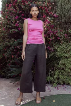 Velvet By Graham & Spencer ALLY GAUZY WHISPER TANK TOP