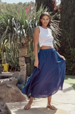 Velvet By Graham & Spencer MARIELA MAXI SKIRT Womens