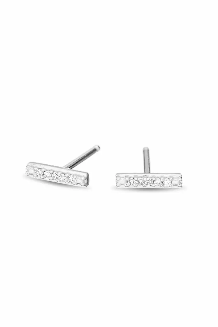 Velvet By Graham & Spencer SUPER TINY PAVÉ BAR POSTS By ADINA REYTER 1 Velvet By Graham & Spencer SUPER TINY PAVÉ BAR POSTS By ADINA REYTER