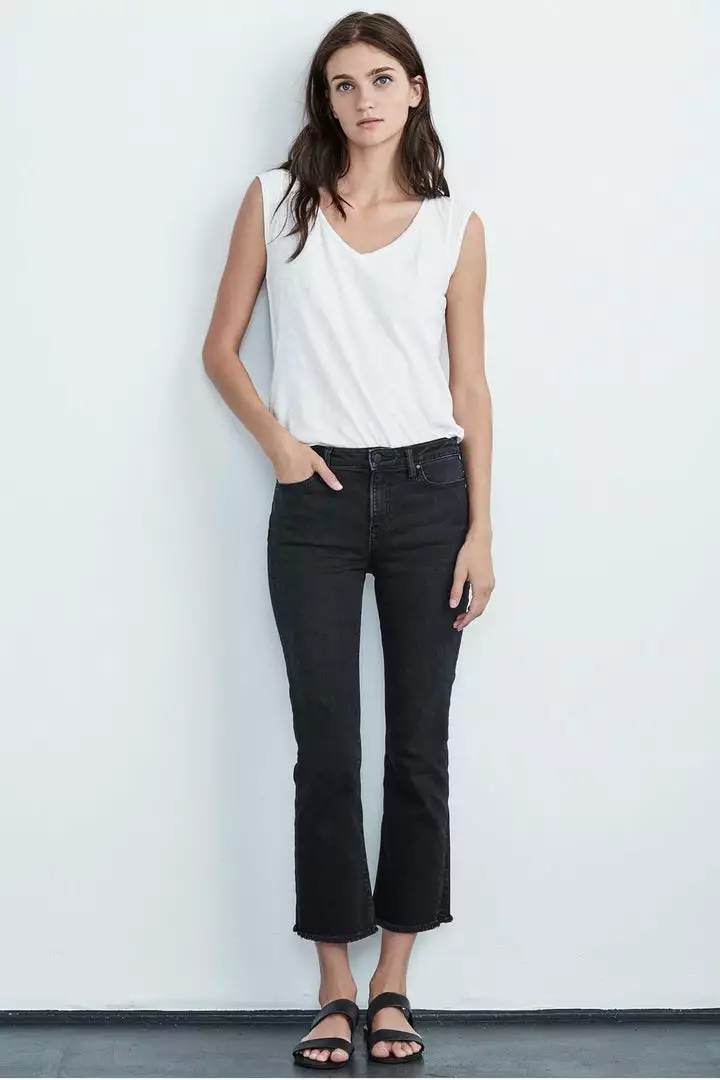 Velvet By Graham & Spencer TWIGGY HIGH RISE CROP JEAN 3 Velvet By Graham & Spencer TWIGGY HIGH RISE CROP JEAN