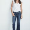 Velvet By Graham & Spencer TWIGGY HIGH RISE CROP JEAN