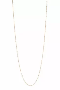 Velvet By Graham & Spencer Jewelry DOT CHAIN LONG NECKLACE By MARA CARRIZO SCALISE