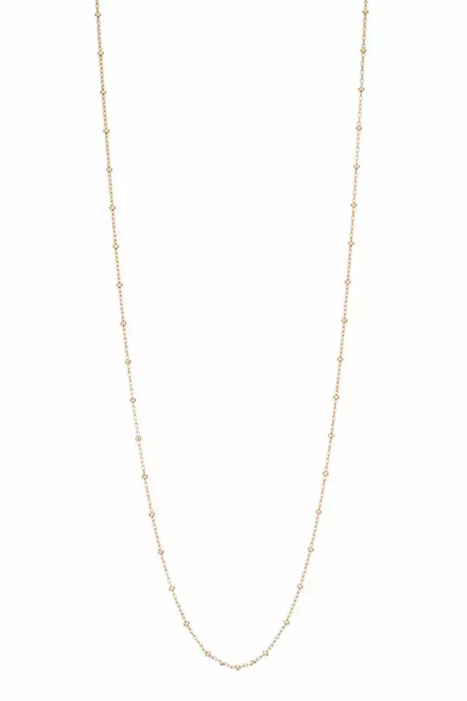 Velvet By Graham & Spencer Jewelry DOT CHAIN LONG NECKLACE By MARA CARRIZO SCALISE 1 Velvet By Graham & Spencer Jewelry DOT CHAIN LONG NECKLACE By MARA CARRIZO SCALISE