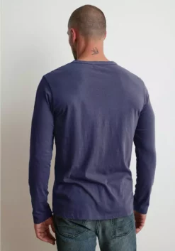 Velvet By Graham & Spencer ALVARO COTTON JERSEY HENLEY