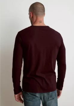 Velvet By Graham & Spencer Mens ALVARO COTTON JERSEY HENLEY