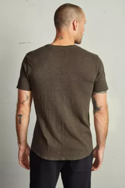 Velvet By Graham & Spencer Mens ANTON CREW NECK TEE