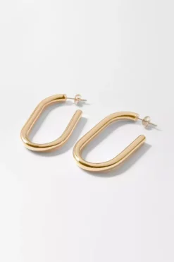 ATHENA HOOP EARRINGS BY THATCH Womens