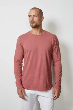Velvet By Graham & Spencer Mens CHANCE CREW NECK TEE
