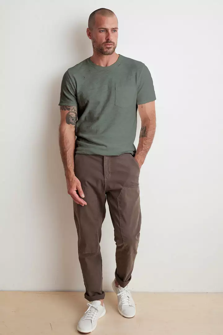 Velvet By Graham & Spencer DAVY DISTRESSED SLUB TEE 4 Velvet By Graham & Spencer DAVY DISTRESSED SLUB TEE