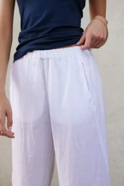 Velvet By Graham & Spencer Womens LOLA LINEN PANT