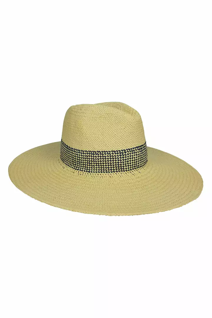 Velvet By Graham & Spencer GINGHAM INSET SUNHAT Accessories 1 Velvet By Graham & Spencer GINGHAM INSET SUNHAT Accessories