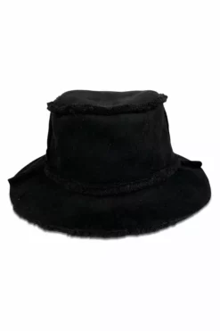 Velvet By Graham & Spencer REVERSIBLE FAUX SHEARLING BUCKET HAT