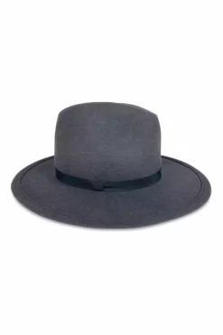 Velvet By Graham & Spencer CHELSEA RIBBON TRIM FEDORA Womens