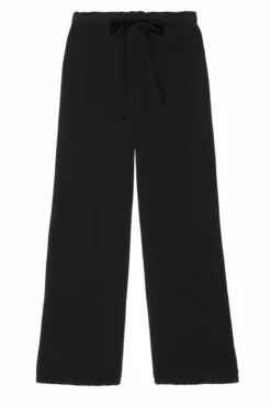 Velvet By Graham & Spencer Womens RAVYN COTTON GAUZE WIDE LEG PANT