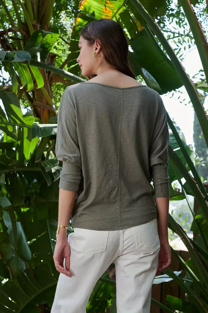 Velvet By Graham & Spencer JOSS DOLMAN SLEEVE TEE Womens 4 Velvet By Graham & Spencer JOSS DOLMAN SLEEVE TEE Womens
