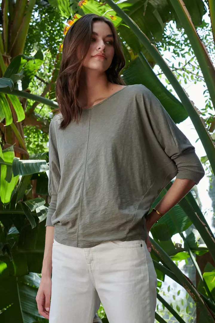 Velvet By Graham & Spencer JOSS DOLMAN SLEEVE TEE Womens 3 Velvet By Graham & Spencer JOSS DOLMAN SLEEVE TEE Womens