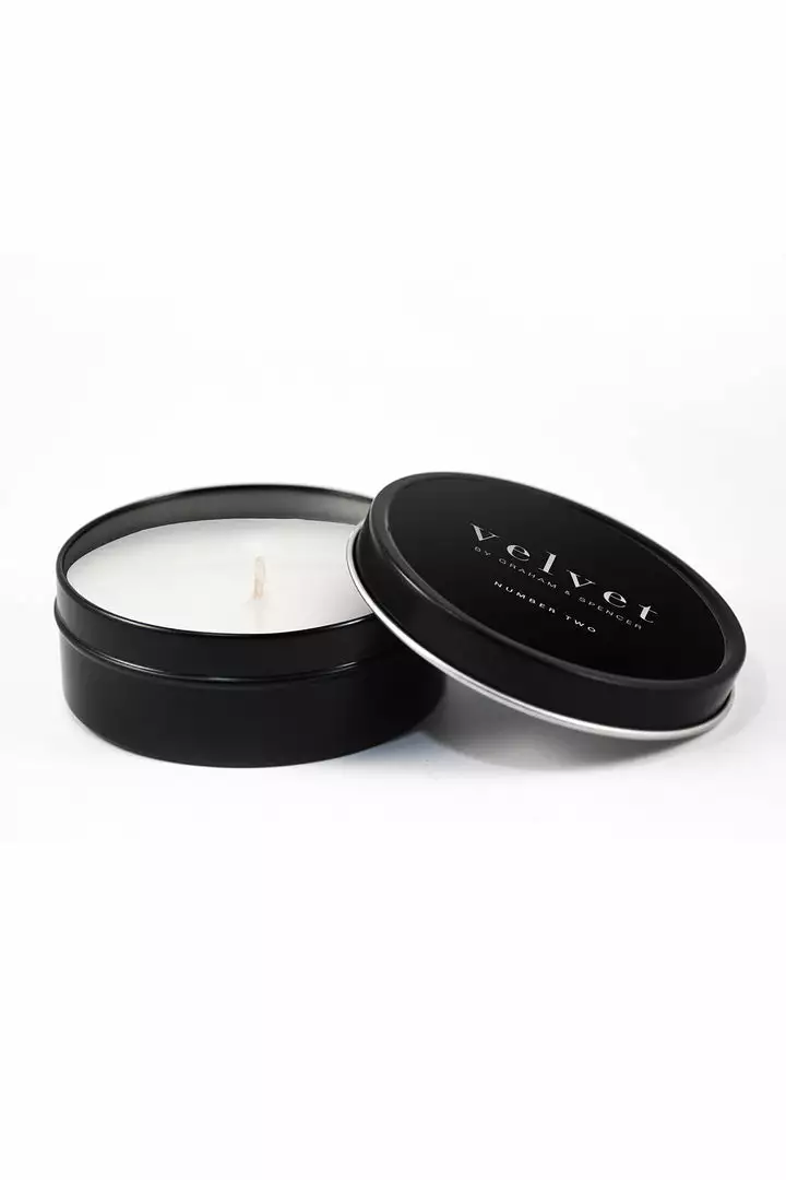 Velvet By Graham & Spencer Womens NUMBER TWO TRAVEL CANDLE BY VELVET BY GRAHAM AND SPENCER 2 Velvet By Graham & Spencer Womens NUMBER TWO TRAVEL CANDLE BY VELVET BY GRAHAM AND SPENCER