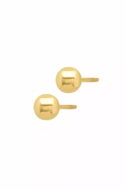 SMALL CLASSIC BALL EARRINGS BY BYCHARI Womens