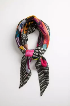 Velvet By Graham & Spencer PRINTED DIAMOND SILK BLEND SCARF BY VISMAYA 10 Velvet By Graham & Spencer PRINTED DIAMOND SILK BLEND SCARF BY VISMAYA