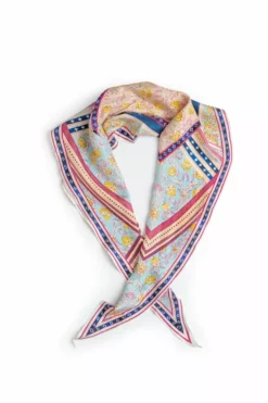 Velvet By Graham & Spencer Womens DIAMOND SHAPE SILK SCARF