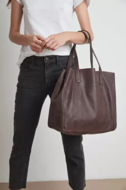 Velvet By Graham & Spencer CLOVER LEATHER TOTE