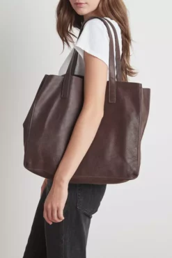 Velvet By Graham & Spencer CLOVER LEATHER TOTE