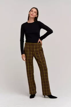 Velvet By Graham & Spencer ALLIE PLAID PANT