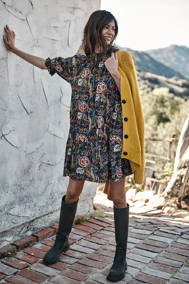 Velvet By Graham & Spencer TORY PRINTED DRESS 1 Velvet By Graham & Spencer TORY PRINTED DRESS