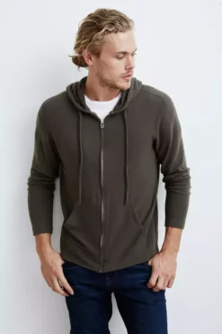 Velvet By Graham & Spencer LOUDON ZIP HOODIE