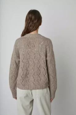 Velvet By Graham & Spencer BETH BUTTON FRONT CARDIGAN