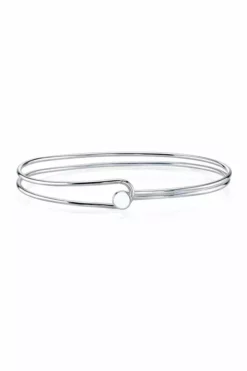 Sloan Studio HAIRPIN HOOK BRACELET IN SILVER BY SLOAN