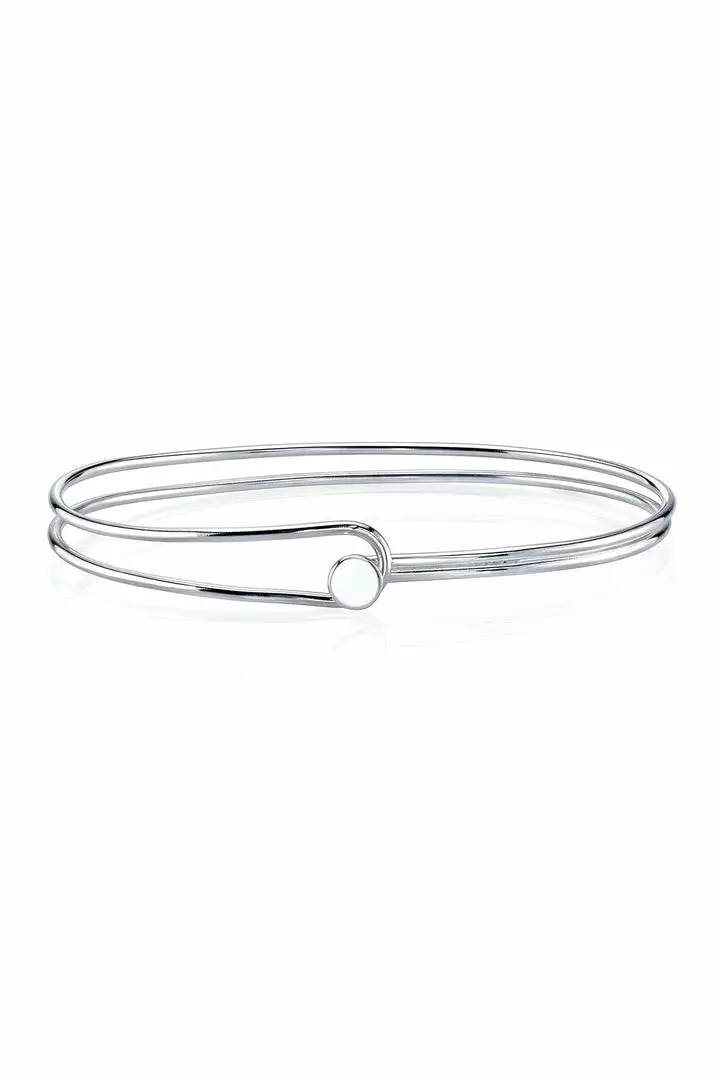 Sloan Studio HAIRPIN HOOK BRACELET IN SILVER BY SLOAN 1 Sloan Studio HAIRPIN HOOK BRACELET IN SILVER BY SLOAN
