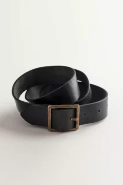 Velvet By Graham & Spencer SIMPLE VINTAGE LEATHER BELT