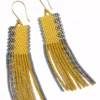 Velvet By Graham & Spencer PAOLA BEADED FRINGE EARRINGS BY BLUMA PROJECT