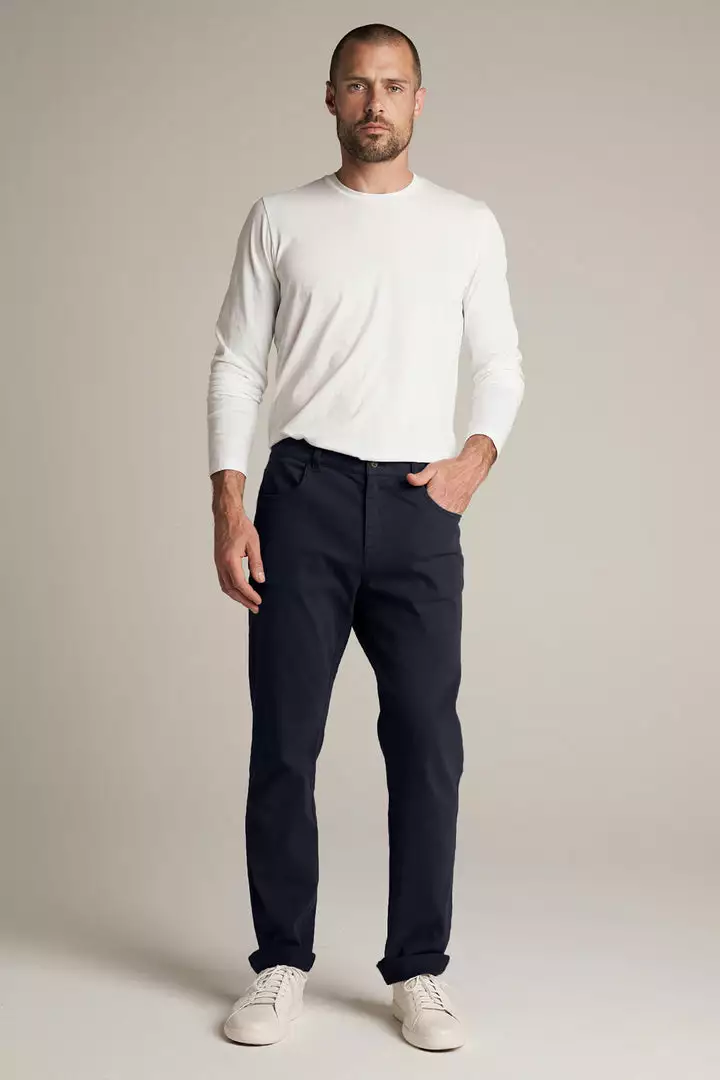 Velvet By Graham & Spencer STEWART SUEDED COTTON PANT 2 Velvet By Graham & Spencer STEWART SUEDED COTTON PANT