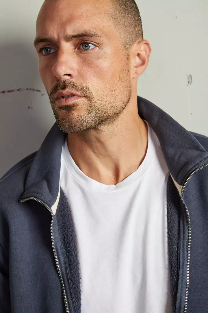 Velvet By Graham & Spencer CLAYTON ZIP UP JACKET Mens 9 Velvet By Graham & Spencer CLAYTON ZIP UP JACKET Mens