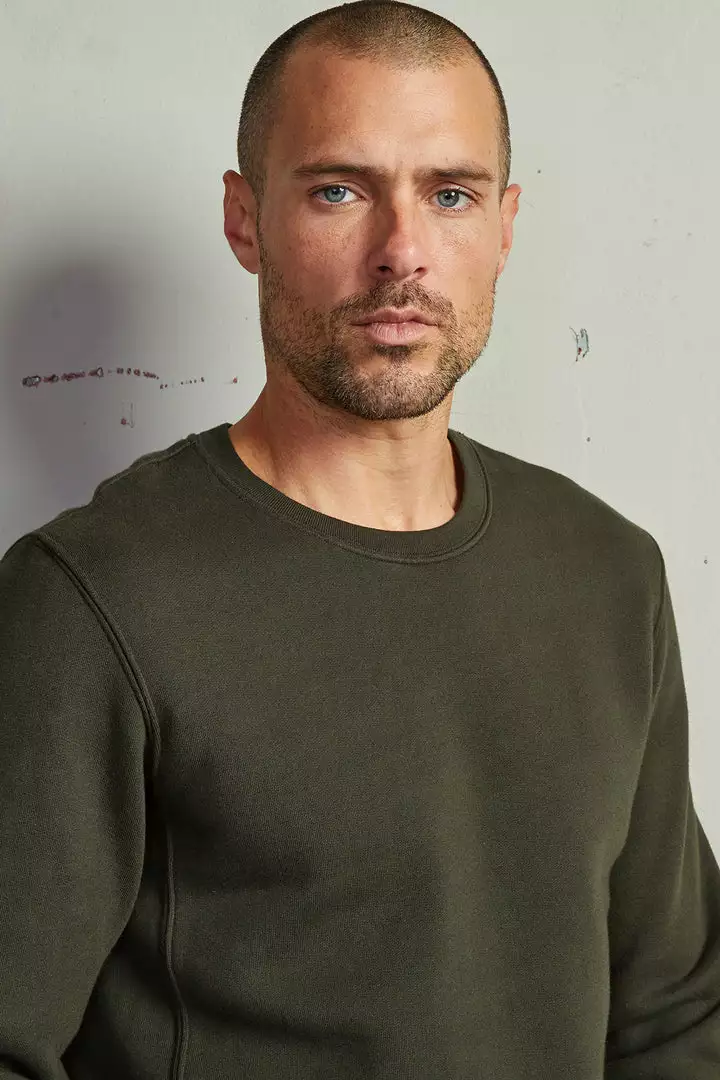 Velvet By Graham & Spencer KING CREW NECK SWEATSHIRT Mens 4 Velvet By Graham & Spencer KING CREW NECK SWEATSHIRT Mens