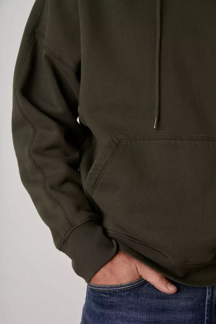 Velvet By Graham & Spencer MAXIM PULLOVER HOODIE Mens 6 Velvet By Graham & Spencer MAXIM PULLOVER HOODIE Mens