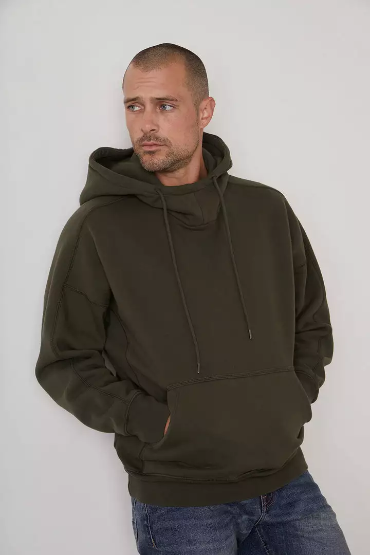 Velvet By Graham & Spencer MAXIM PULLOVER HOODIE Mens 4 Velvet By Graham & Spencer MAXIM PULLOVER HOODIE Mens