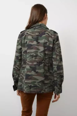 Velvet By Graham & Spencer RUBY LIGHT-WEIGHT ARMY JACKET