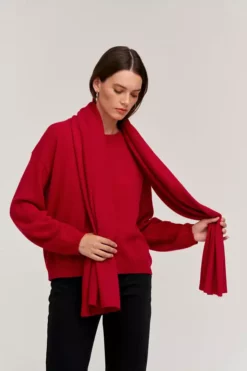 Velvet By Graham & Spencer Womens MEL CASHMERE SCARF 31 Velvet By Graham & Spencer Womens MEL CASHMERE SCARF