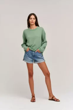 Velvet By Graham & Spencer Womens BRYNNE CASHMERE CREW NECK SWEATER 25 Velvet By Graham & Spencer Womens BRYNNE CASHMERE CREW NECK SWEATER