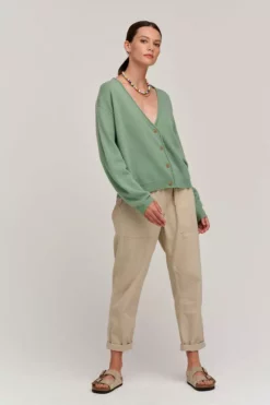 Velvet By Graham & Spencer MISTY COTTON TWILL PANT Womens
