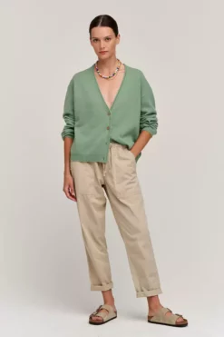 Velvet By Graham & Spencer MISTY COTTON TWILL PANT Womens