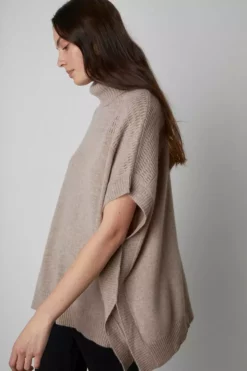 Velvet By Graham & Spencer CASSIA CASHMERE PONCHO