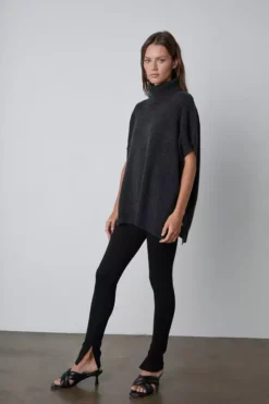 Velvet By Graham & Spencer CASSIA CASHMERE PONCHO