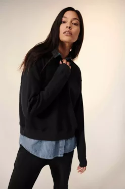 Velvet By Jenny Graham YNEZ SWEATSHIRT Womens