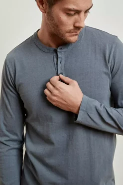Velvet By Graham & Spencer BRIAN HEAVY JERSEY HENLEY