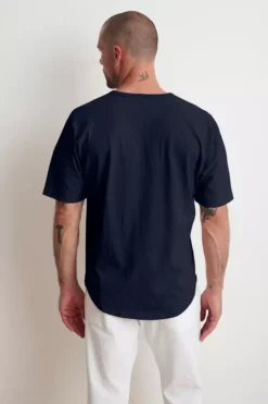 Velvet By Graham & Spencer RICK DROP SHOULDER CREW TEE Mens